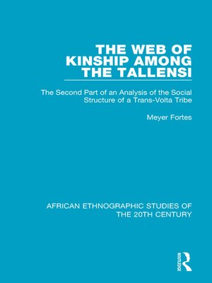cover image of The Web of Kinship Among the Tallensi